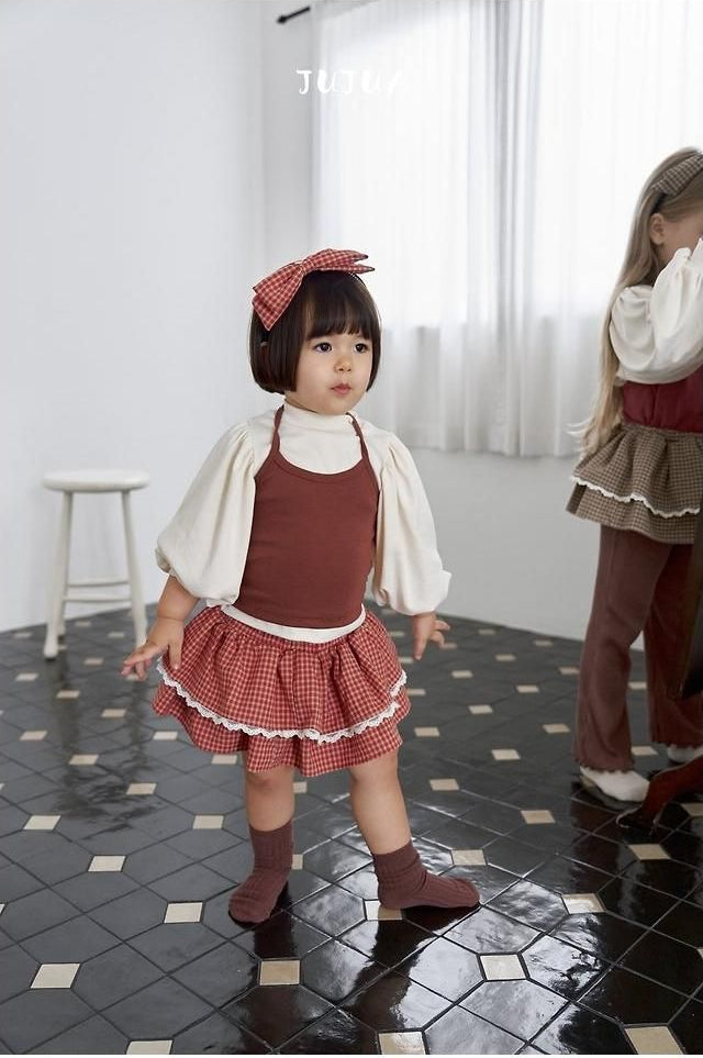 Candy Check Headband [jujua]（2026AW） 12