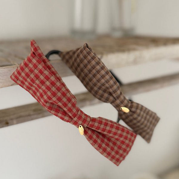 Candy Check Headband [jujua]（2026AW） 1