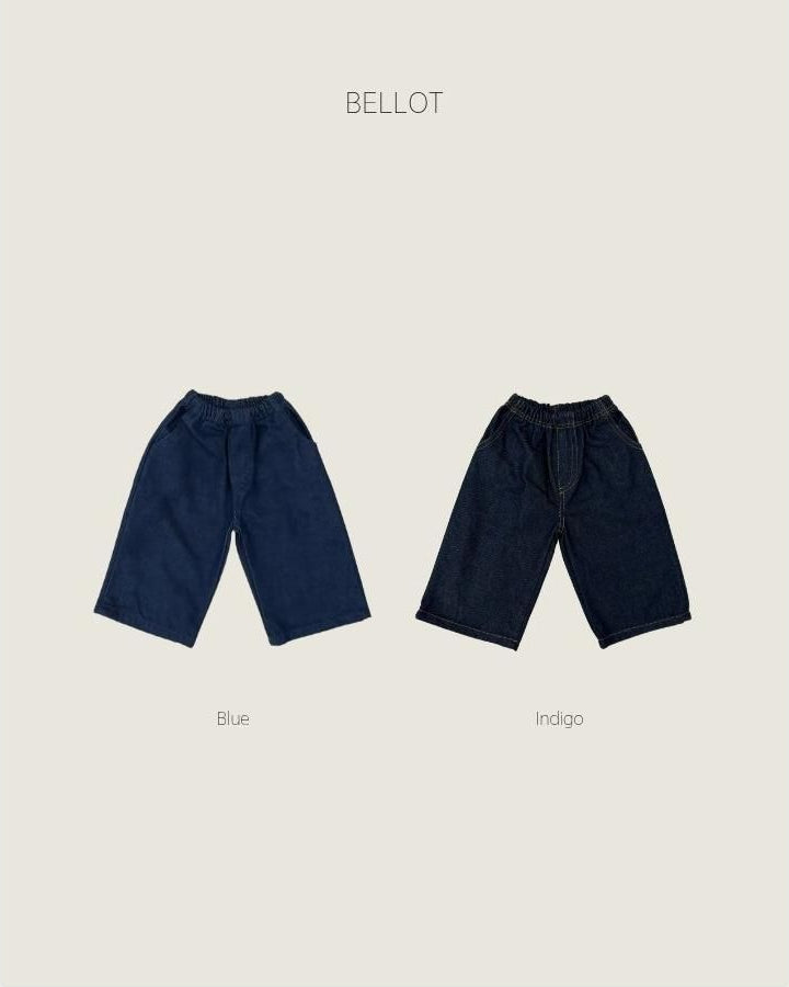 Non-Fade Denim Pants [bellot]（2026AW） 2