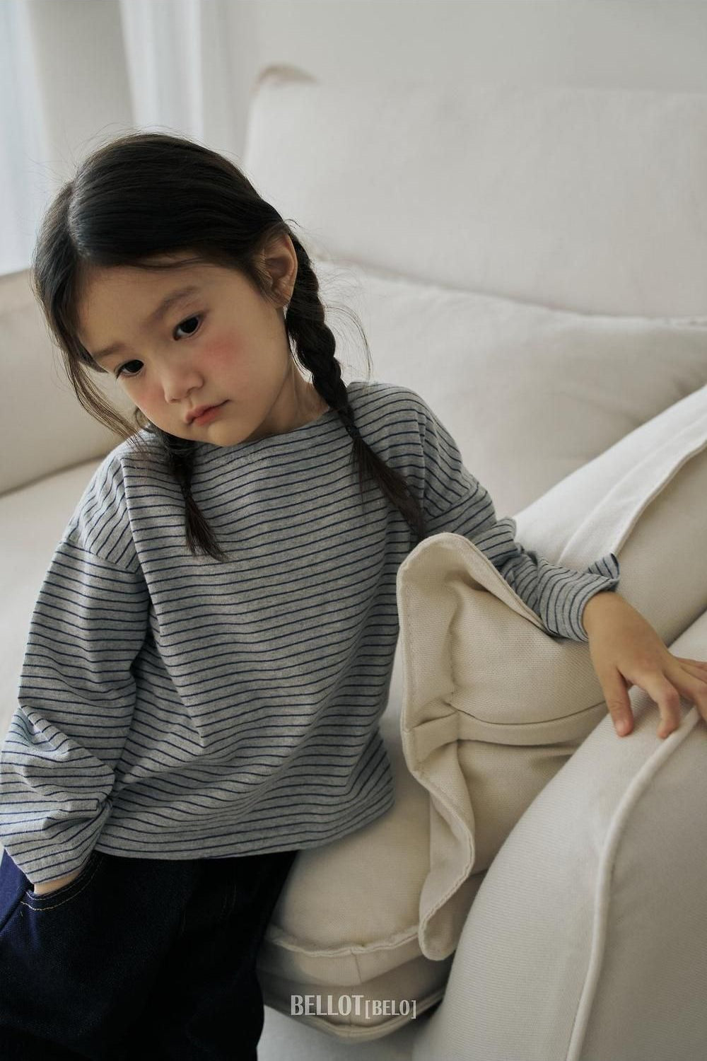 Mare Stripe Tee [bellot]（2026AW） 12