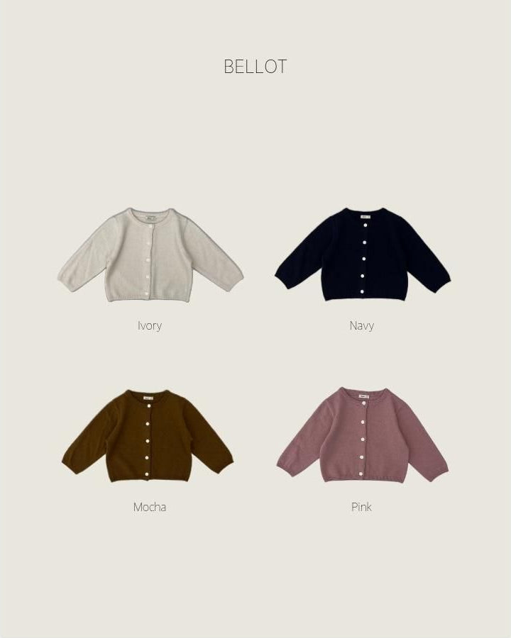 Signature Cardigan [bellot]（2026AW） 2