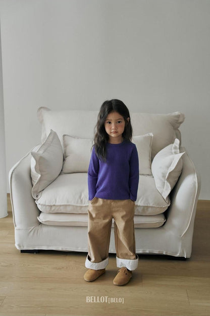Wave Ribbed Tee [bellot]（2026AW） 9
