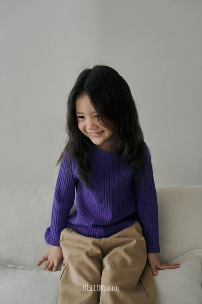 Wave Ribbed Tee [bellot]（2026AW） 13