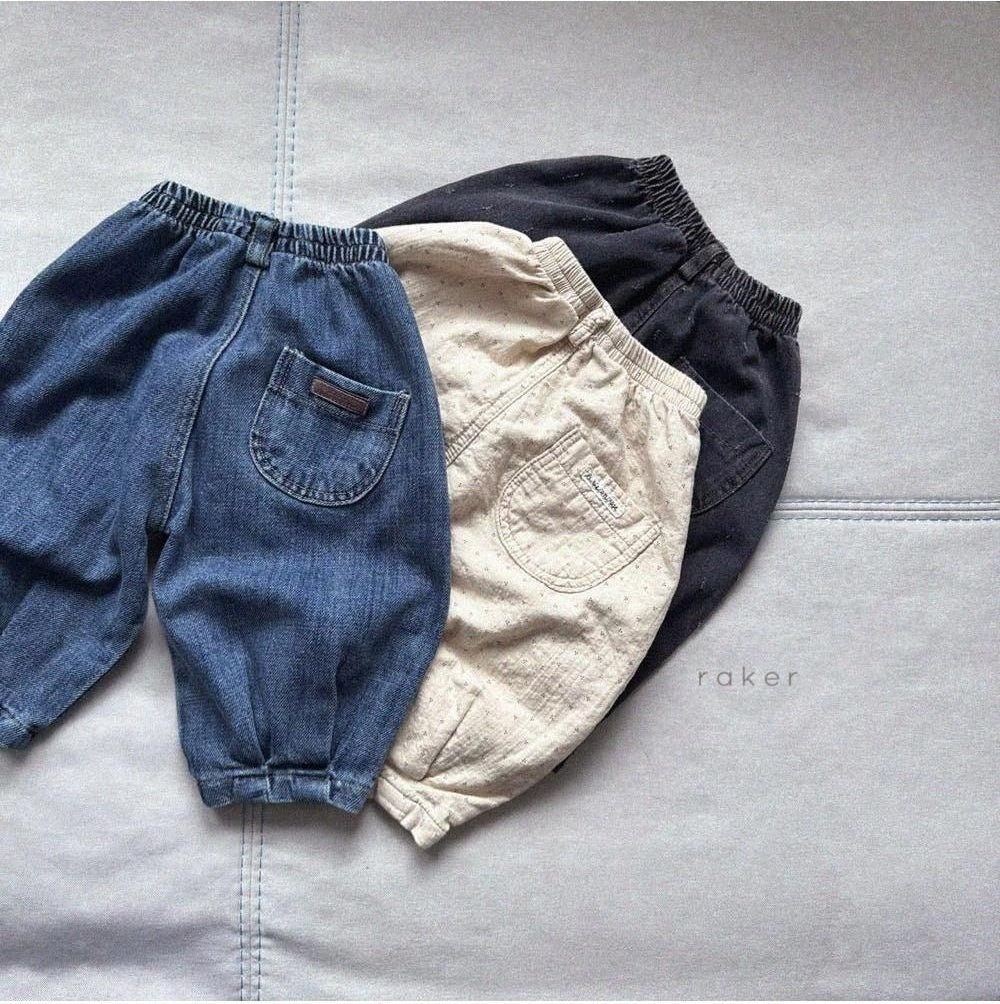 Oversized Pleat Pants - Denim [raker]（2026AW） 4