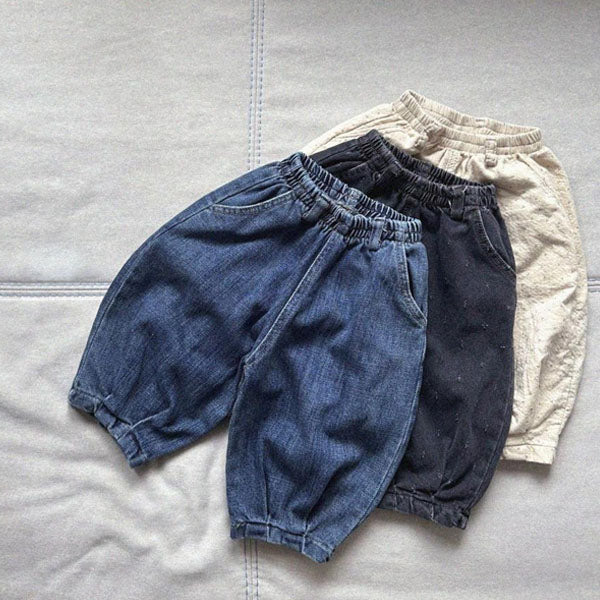 Oversized Pleat Pants - Denim [raker]（2026AW） 1