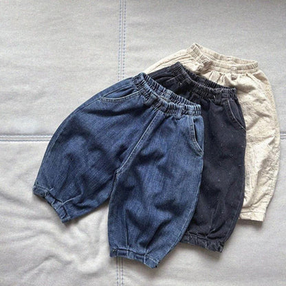 Oversized Pleat Pants - Denim [raker]（2026AW） 1