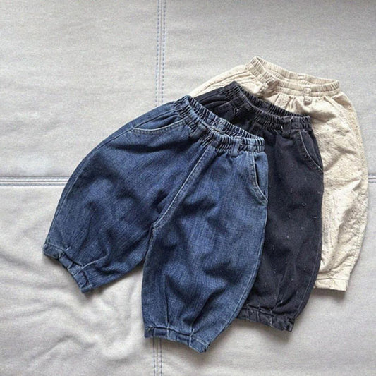 Oversized Pleat Pants - Denim [raker]（2026AW） 1