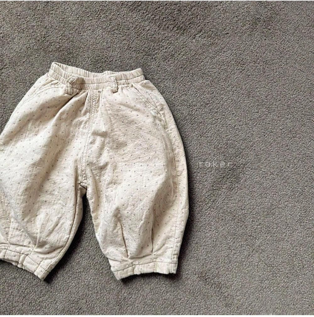 Oversized Pleat Pants - Cotton [raker]（2026AW） 3