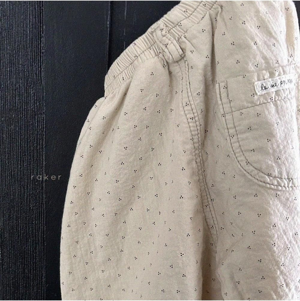Oversized Pleat Pants - Cotton [raker]（2026AW） 5