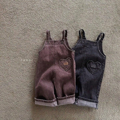 Heart Denim Ribbed Overall [raker]（2026AW） 2