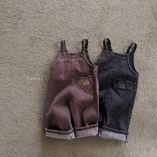 Heart Denim Ribbed Overall [raker]（2026AW） 2