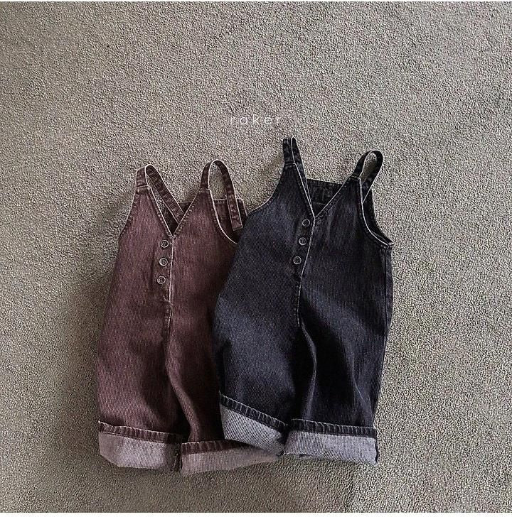 Heart Denim Ribbed Overall [raker]（2026AW） 3