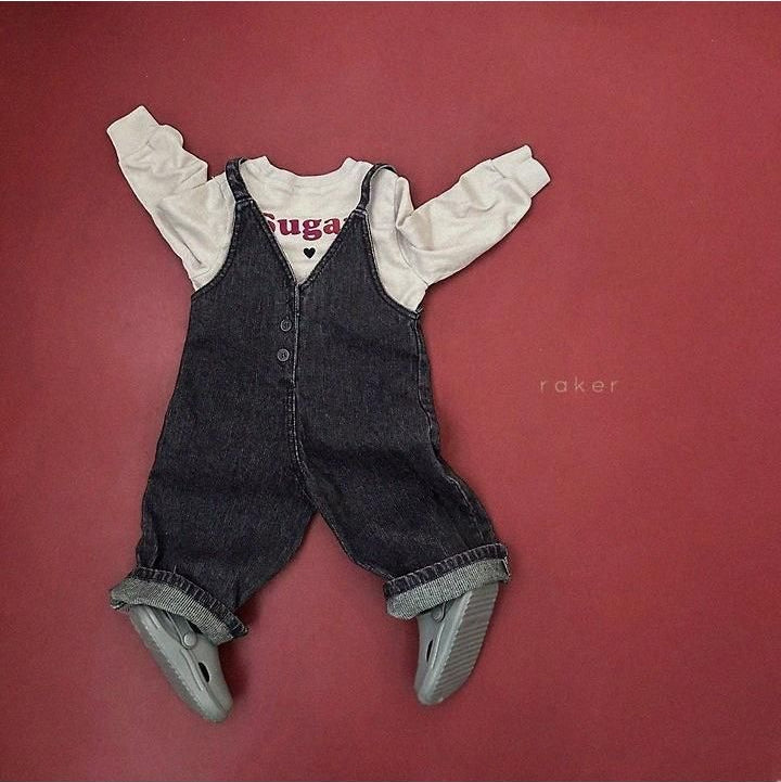 Heart Denim Ribbed Overall [raker]（2026AW） 7