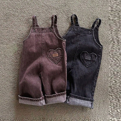 Heart Denim Ribbed Overall [raker]（2026AW） 1