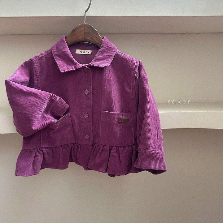 Frill Oversized Shirt - Magenta Pink [raker]（2026AW） 3