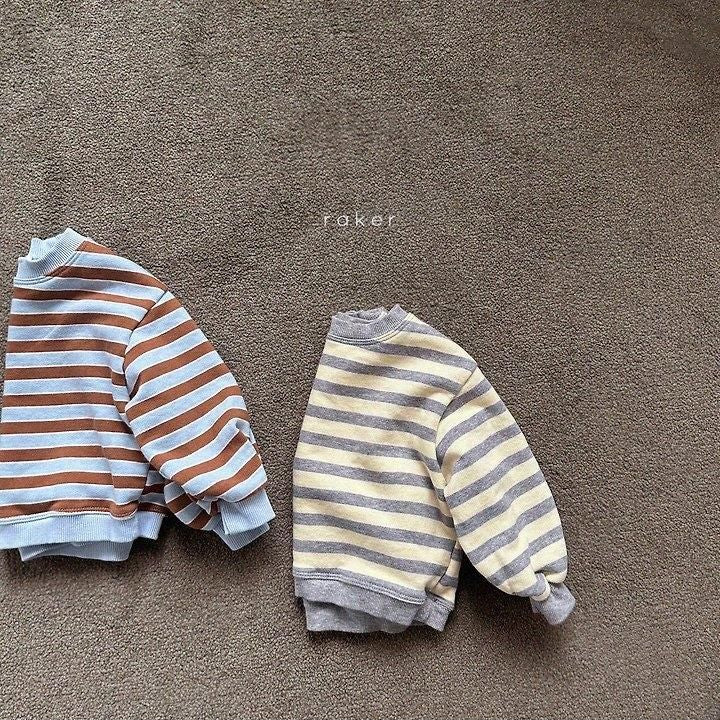 Crayon Stripe Sweatshirt [raker]（2026AW） 2