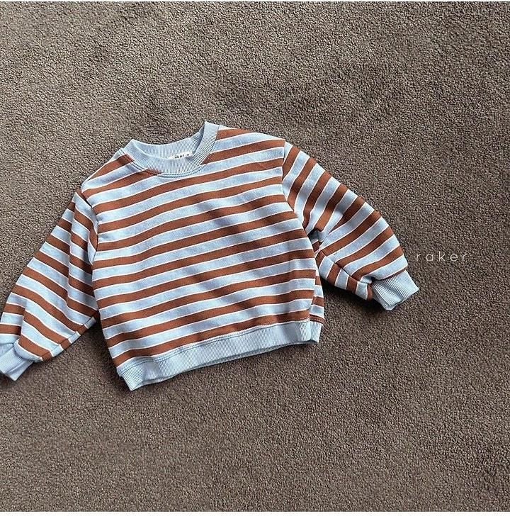 Crayon Stripe Sweatshirt [raker]（2026AW） 3