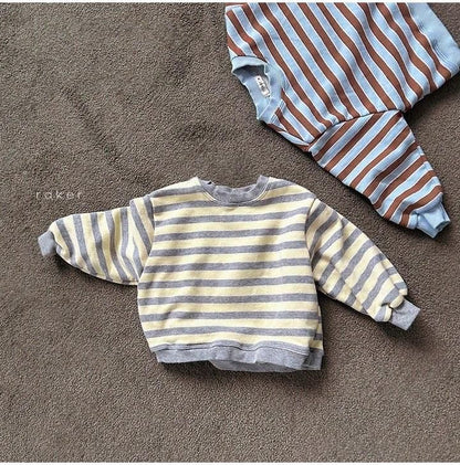 Crayon Stripe Sweatshirt [raker]（2026AW） 4