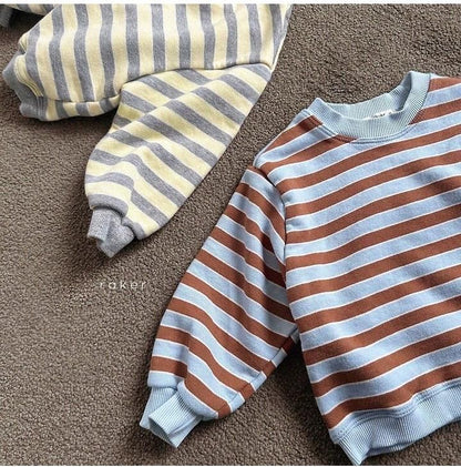 Crayon Stripe Sweatshirt [raker]（2026AW） 5