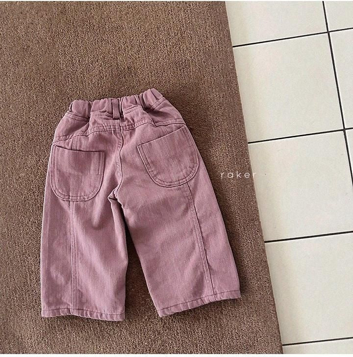 Diva Cut Wide Pants - Red Bean Pink [raker]（2026AW） 3