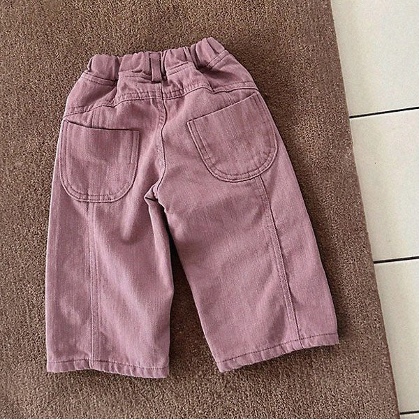 Diva Cut Wide Pants - Red Bean Pink [raker]（2026AW） 1
