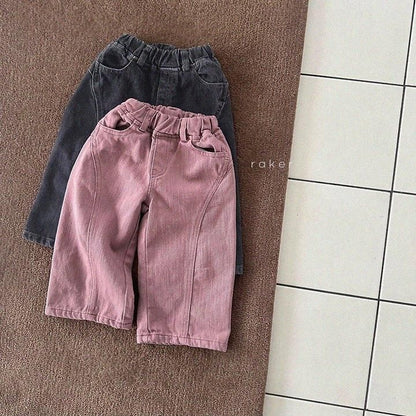 Diva Cut Wide Pants - Black Denim [raker]（2026AW） 2