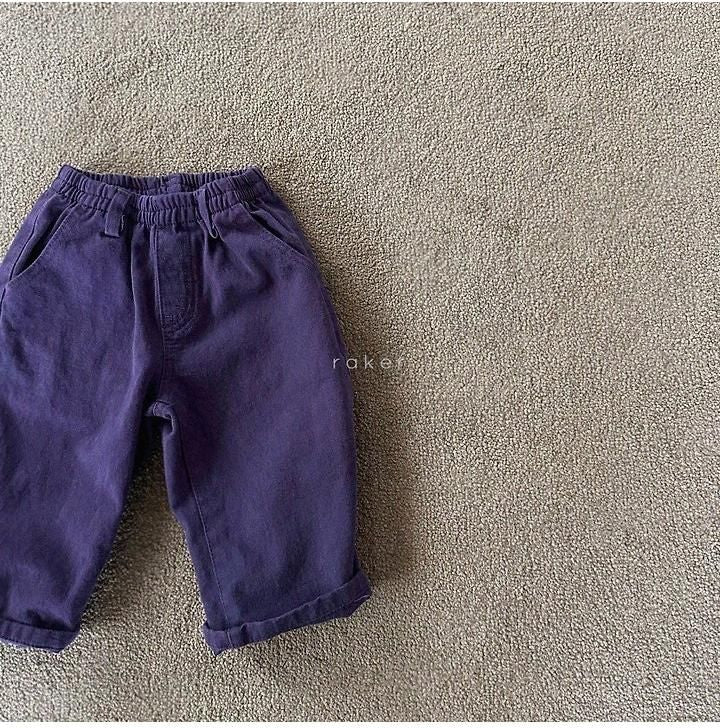 Mini Mini Cotton Pants [raker]（2026AW） 3