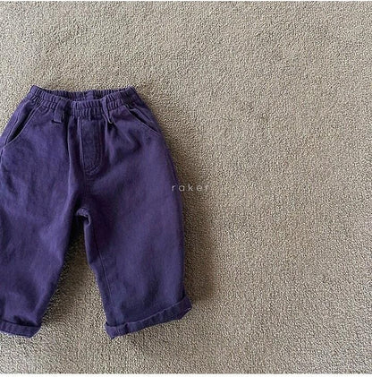 Mini Mini Cotton Pants [raker]（2026AW） 3