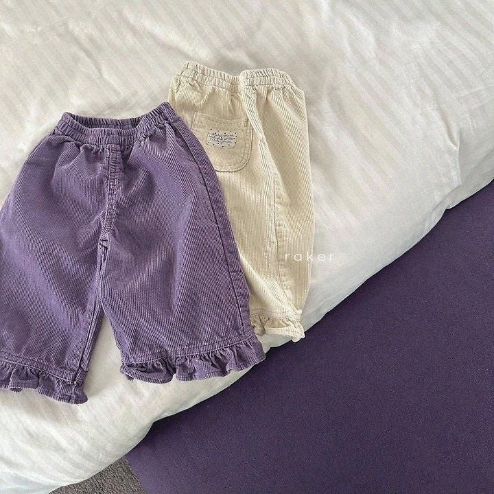 Lovely Corduroy Frill Pants [raker]（2026AW） 2