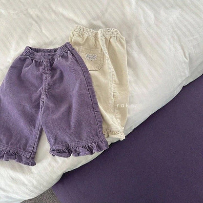 Lovely Corduroy Frill Pants [raker]（2026AW） 2