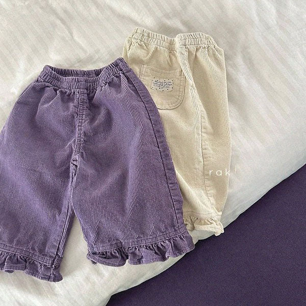 Lovely Corduroy Frill Pants [raker]（2026AW） 1