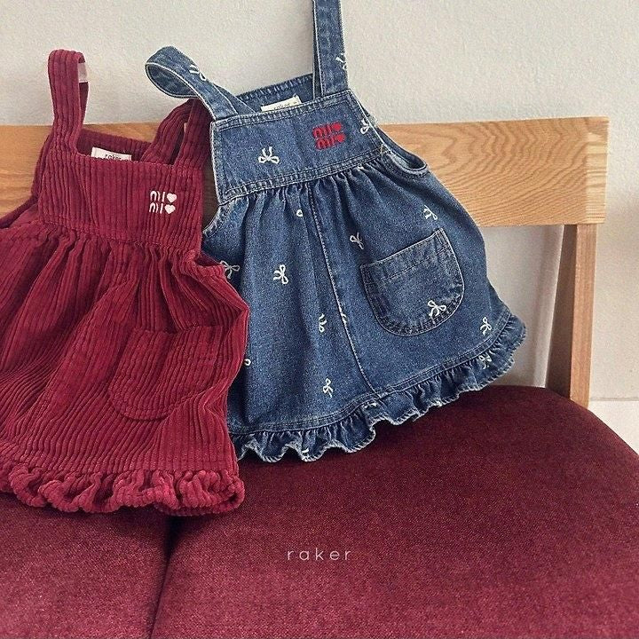 Mimi Jumper Skirt - Blue Denim [raker]（2026AW） 2