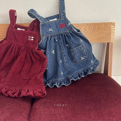 Mimi Jumper Skirt - Blue Denim [raker]（2026AW） 2