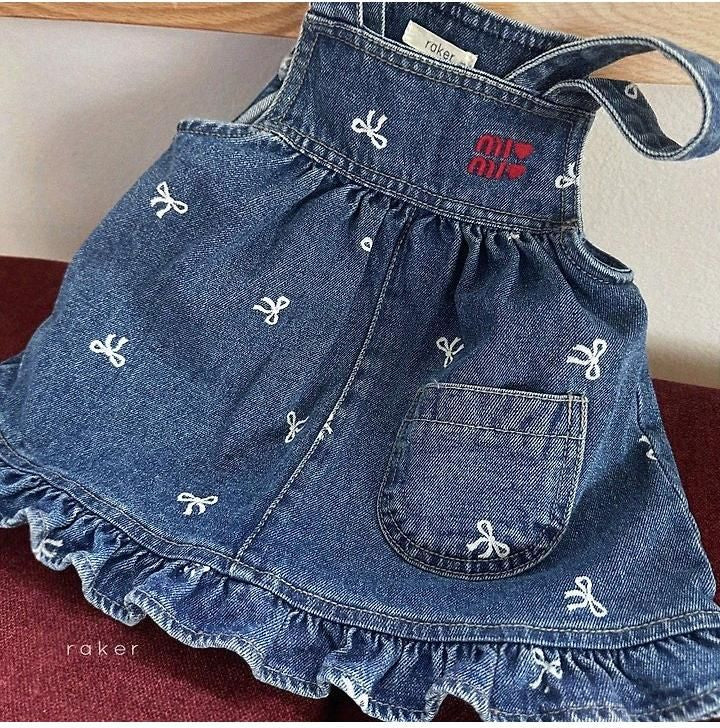 Mimi Jumper Skirt - Blue Denim [raker]（2026AW） 3