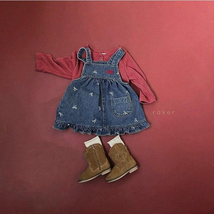 Mimi Jumper Skirt - Blue Denim [raker]（2026AW） 5