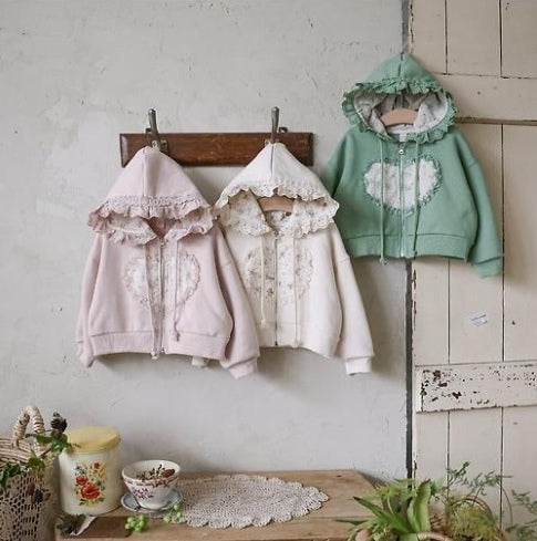 Heart Ring Hooded Jumper [Puella FLO]（2026AW） 2