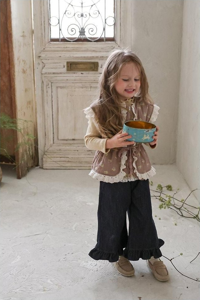 Cha Cha Denim Pants [Puella FLO]（2026AW） 7