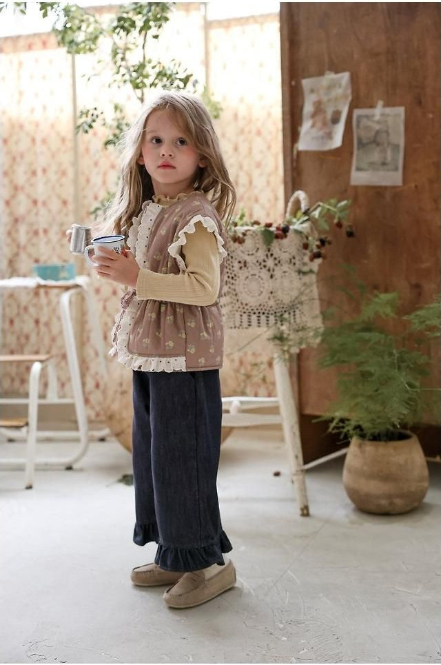 Cha Cha Denim Pants [Puella FLO]（2026AW） 9