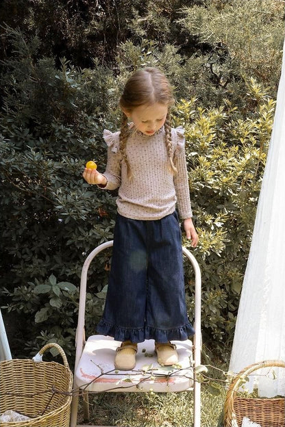Cha Cha Denim Pants [Puella FLO]（2026AW） 11