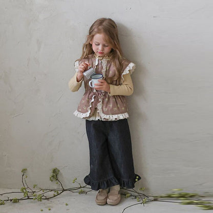 Cha Cha Denim Pants [Puella FLO]（2026AW） 2