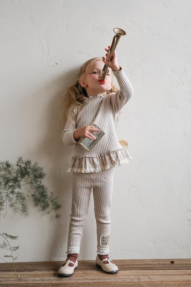 Bibi Ribbed Tee [Puella FLO]（2026AW） 4