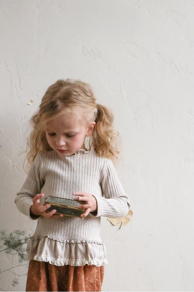 Bibi Ribbed Tee [Puella FLO]（2026AW） 5