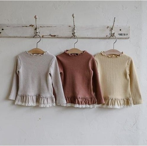 Bibi Ribbed Tee [Puella FLO]（2026AW） 1