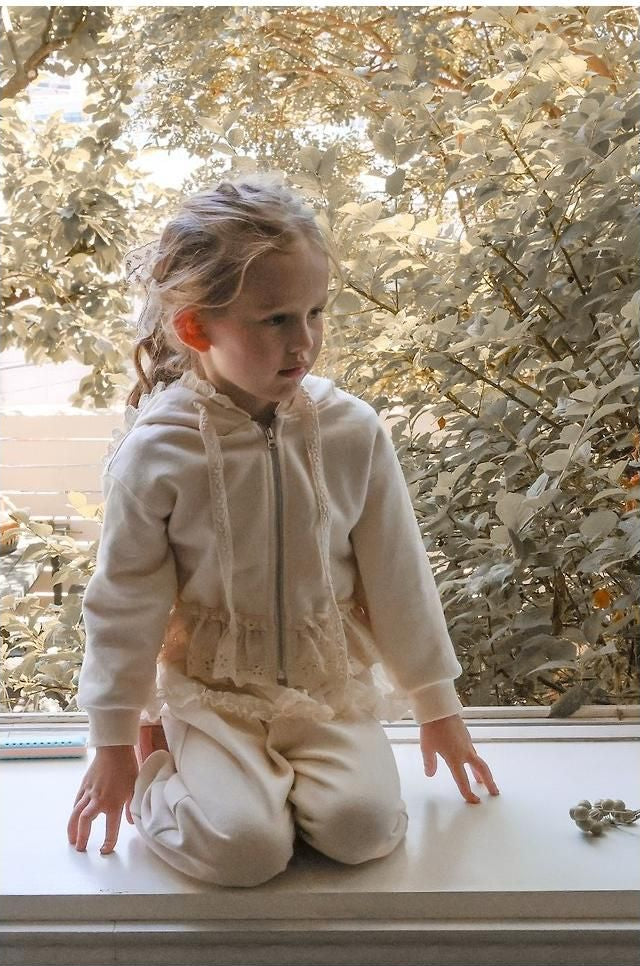 Oatmeal Hooded Jumper [Puella FLO]（2026AW） 6
