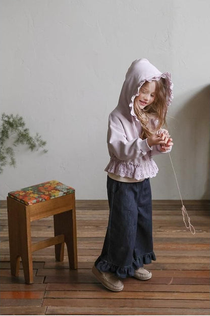 Oatmeal Hooded Jumper [Puella FLO]（2026AW） 10