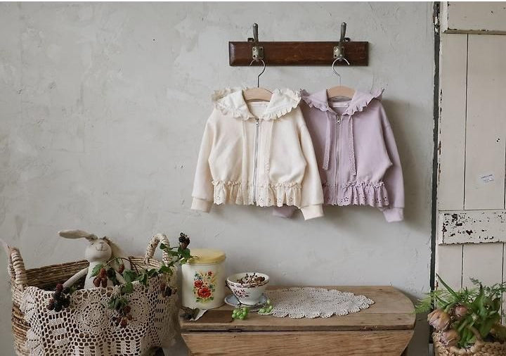 Oatmeal Hooded Jumper [Puella FLO]（2026AW） 13