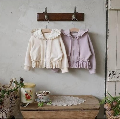 Oatmeal Hooded Jumper [Puella FLO]（2026AW） 1