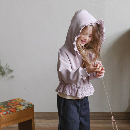 Oatmeal Hooded Jumper [Puella FLO]（2026AW） 2