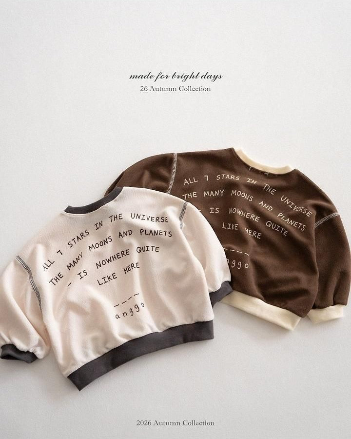 Shine Sweatshirt [anggo]（2026AW） 24