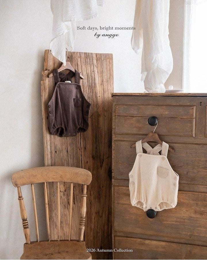 Baby Shake Overall Romper [anggo]（2026AW） 2